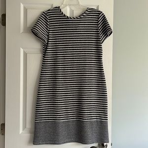 Westport blue/white striped medium dress